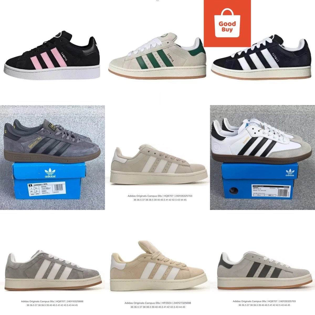 Adidas Originals Campus 00s Sneakers Collection