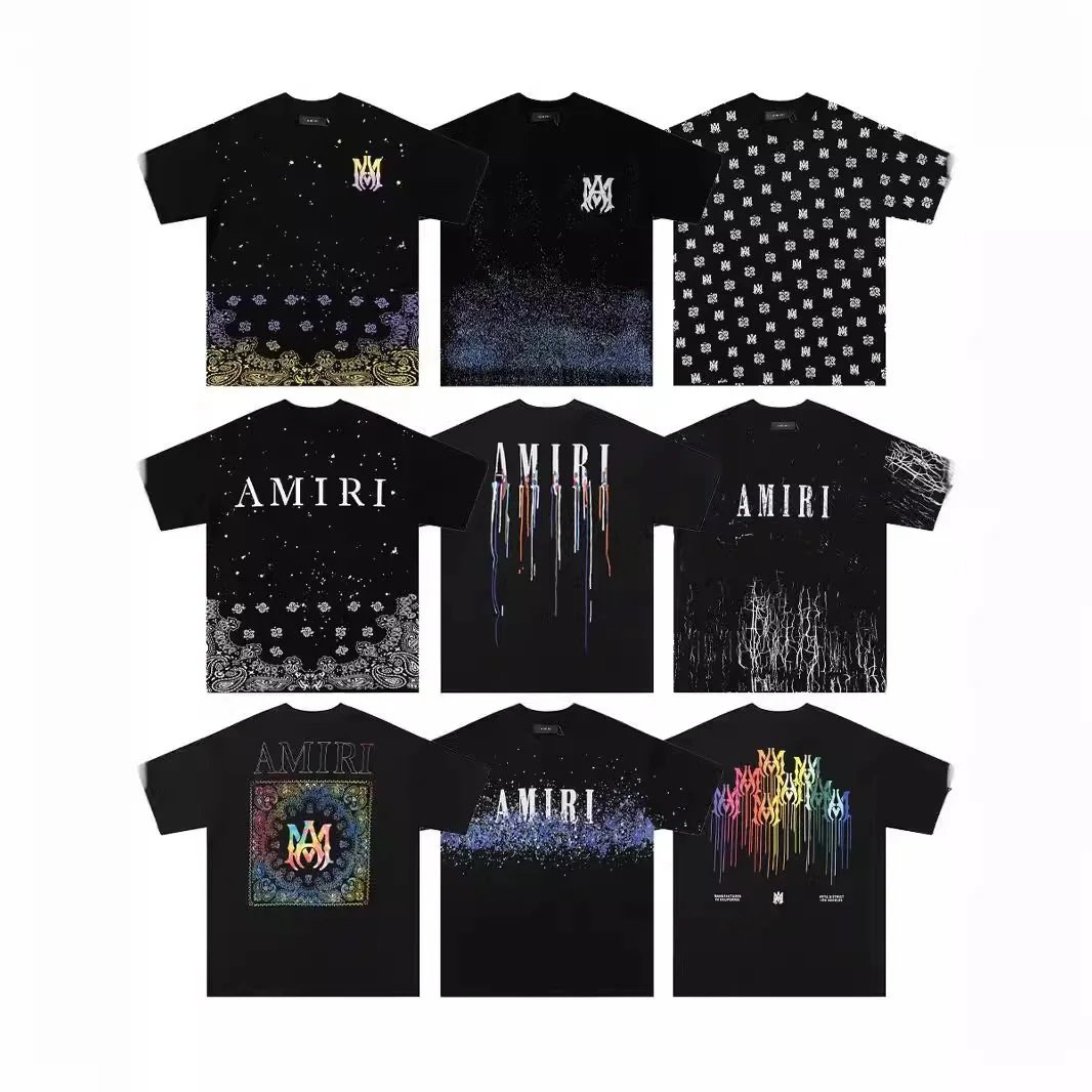 AMIRI Black T-Shirt Collection