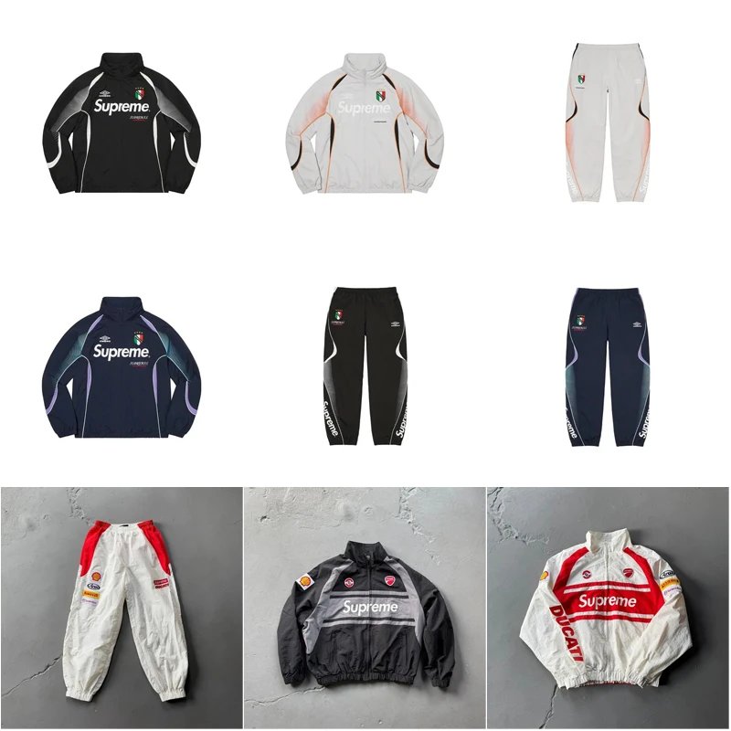 Supreme x Ferrari and Italy National Team Trackwear Collection