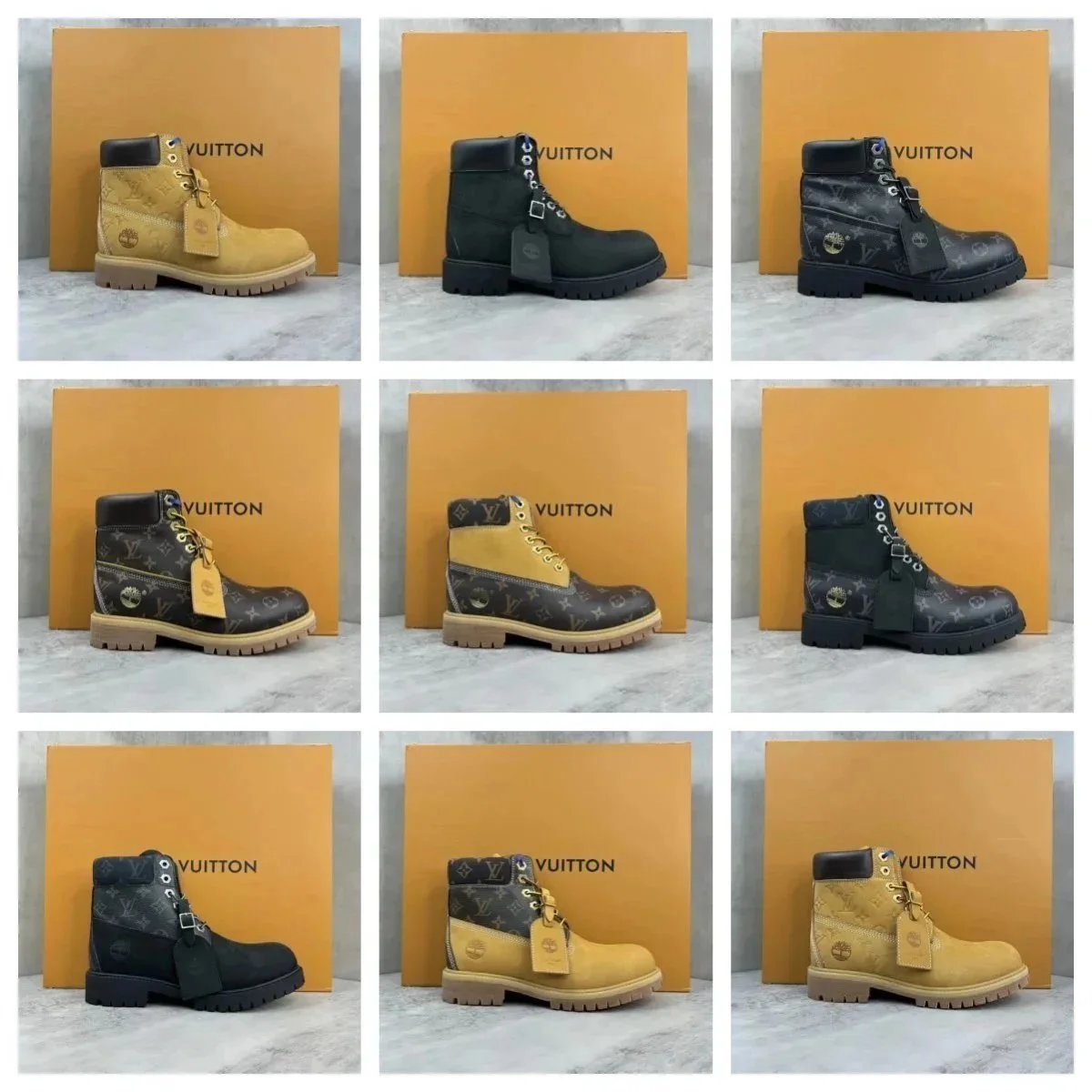 Louis Vuitton x Timberland Collaboration Boots Collection